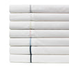 Single Stripe Embroidered Percale Sheet Set