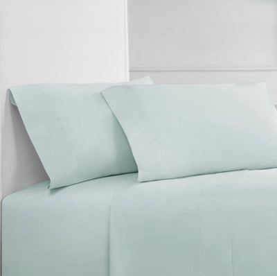 400 Thread Count Wrinkle Free Cotton Sheet Set with Extra Pillowcases