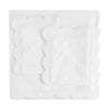 Scallop Frame Embroidered Percale Cotton Duvet Set