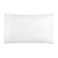 600 Thread Count Framed Sateen Embroidered Cotton Pillowcase Pair