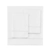 600 Thread Count Framed Sateen Embroidered Cotton Sheet Set