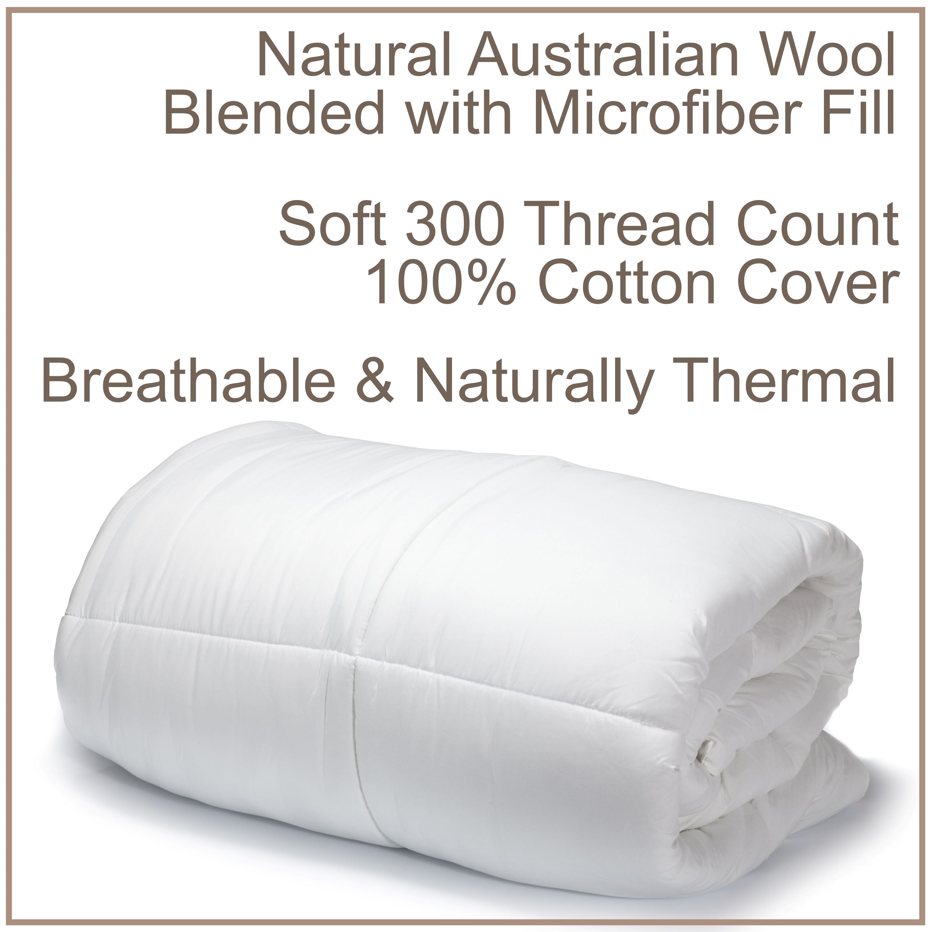 Australian Wool Cloud Comforter