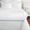 600 Thread Count Double Stripe Embroidered Duvet Set