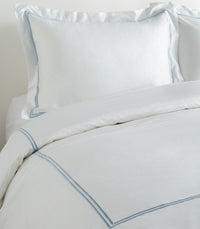 600 Thread Count Double Stripe Embroidered Duvet Set