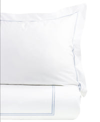 600 Thread Count Double Stripe Embroidered Duvet Set