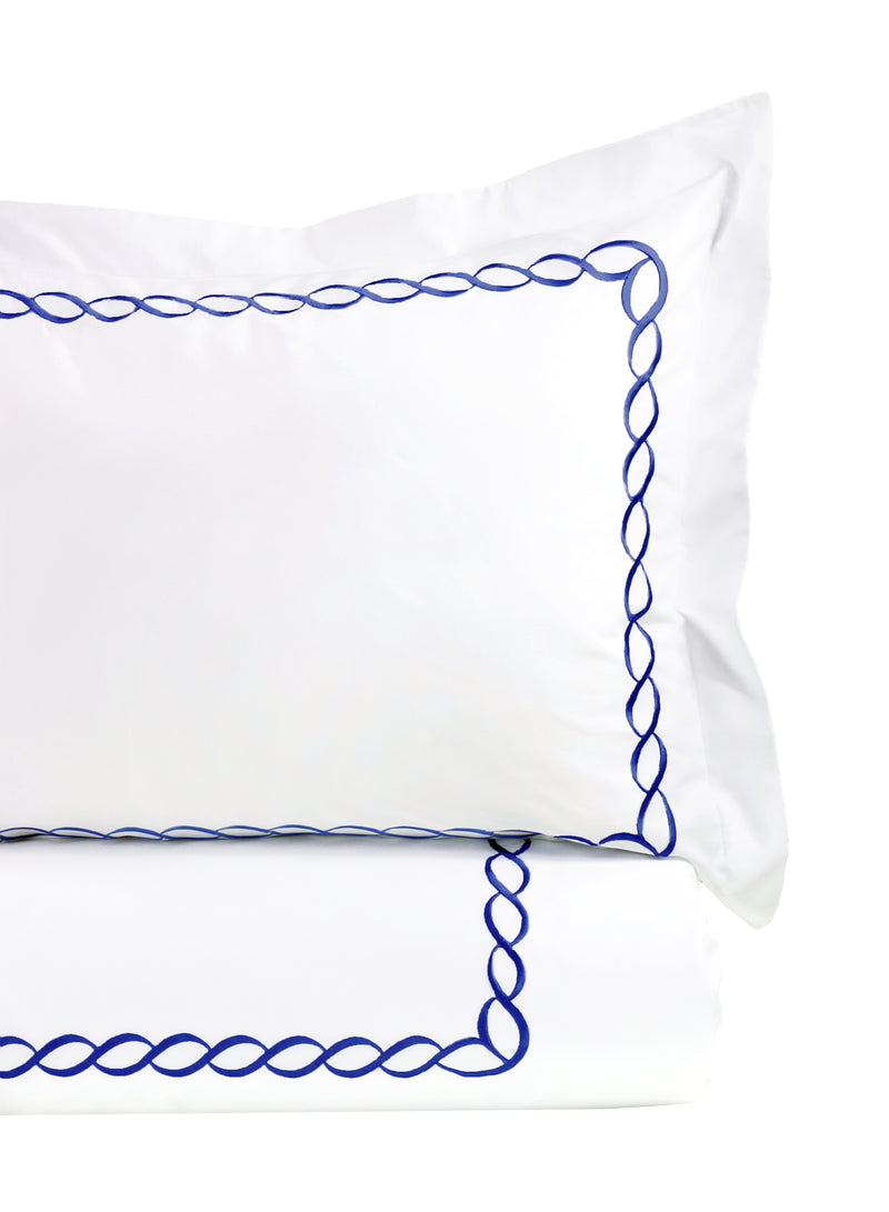 600 Thread Count Rope Embroidered Duvet Set