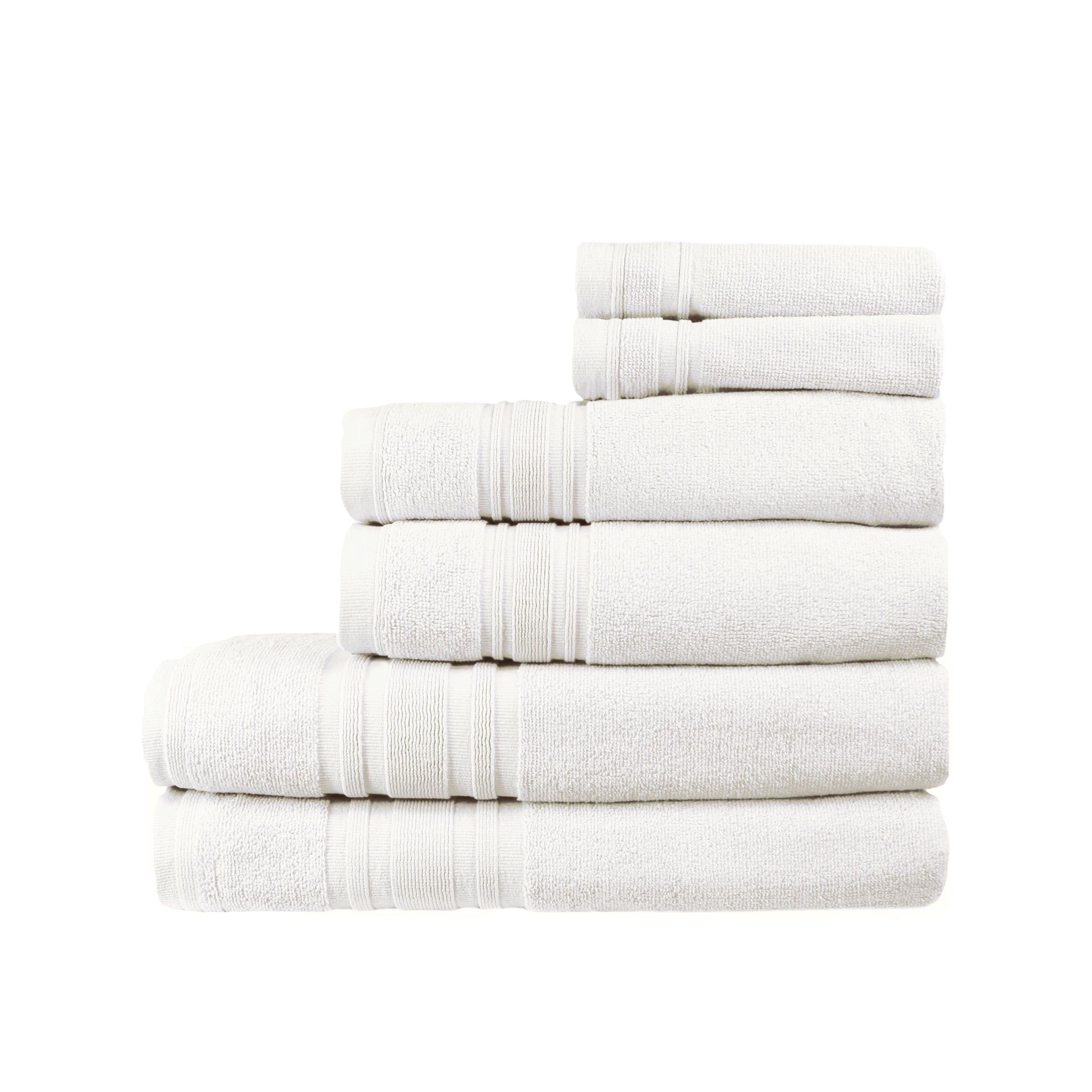 100% Turkish Cotton Haute Monde 6 Piece Towel Set