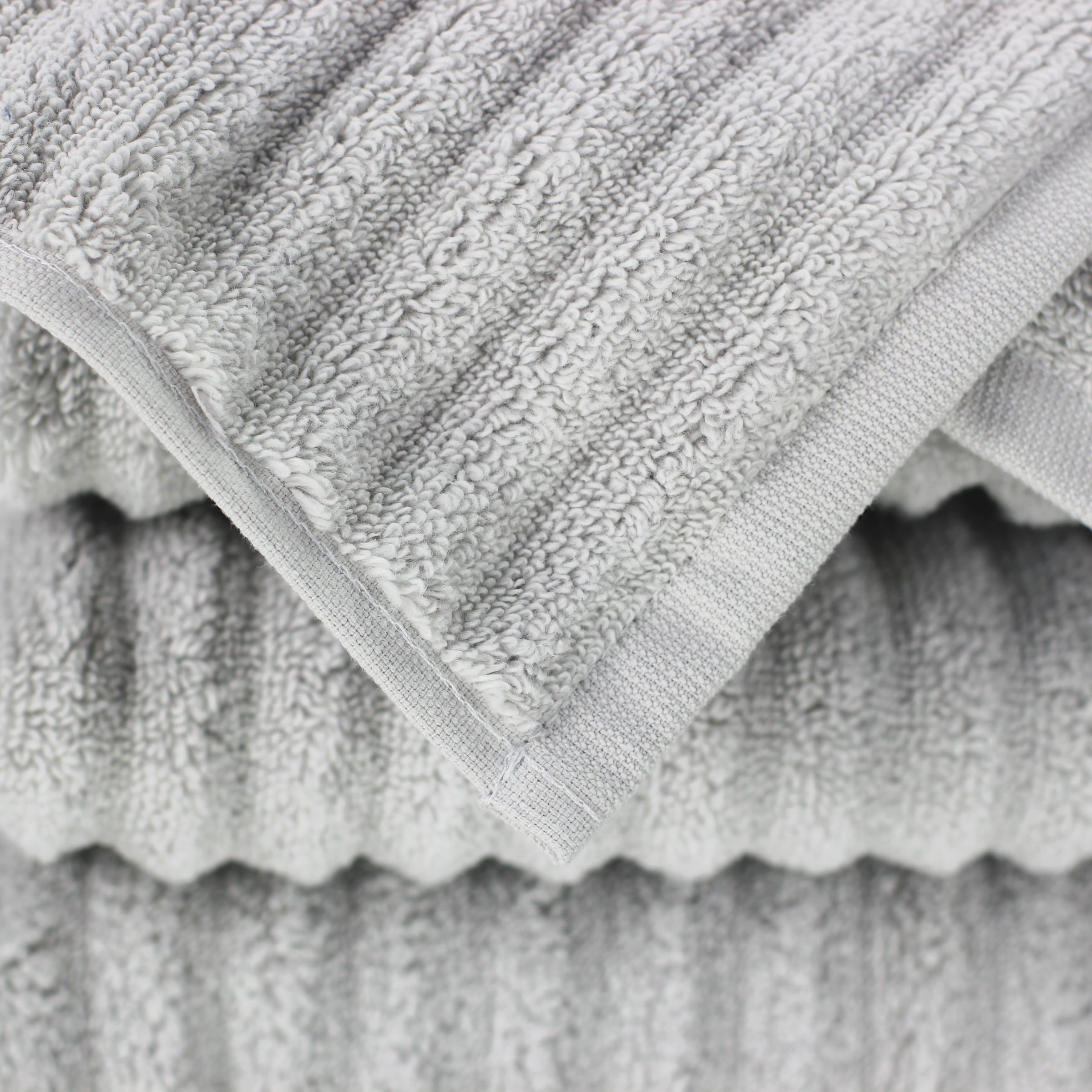 American Soft Linen 100% Turkish Cotton 6 Piece Towel Set - Gray