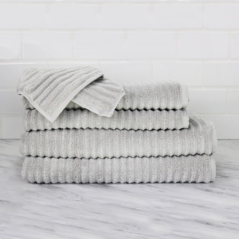 100% Turkish Cotton Waffle Terry 6 Piece Towel Set – Laytner's Linen & Home