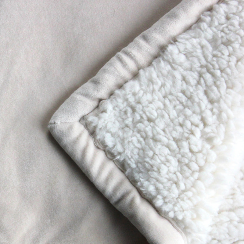 Sherpa Velvet Throw