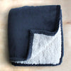 Sherpa Velvet Throw