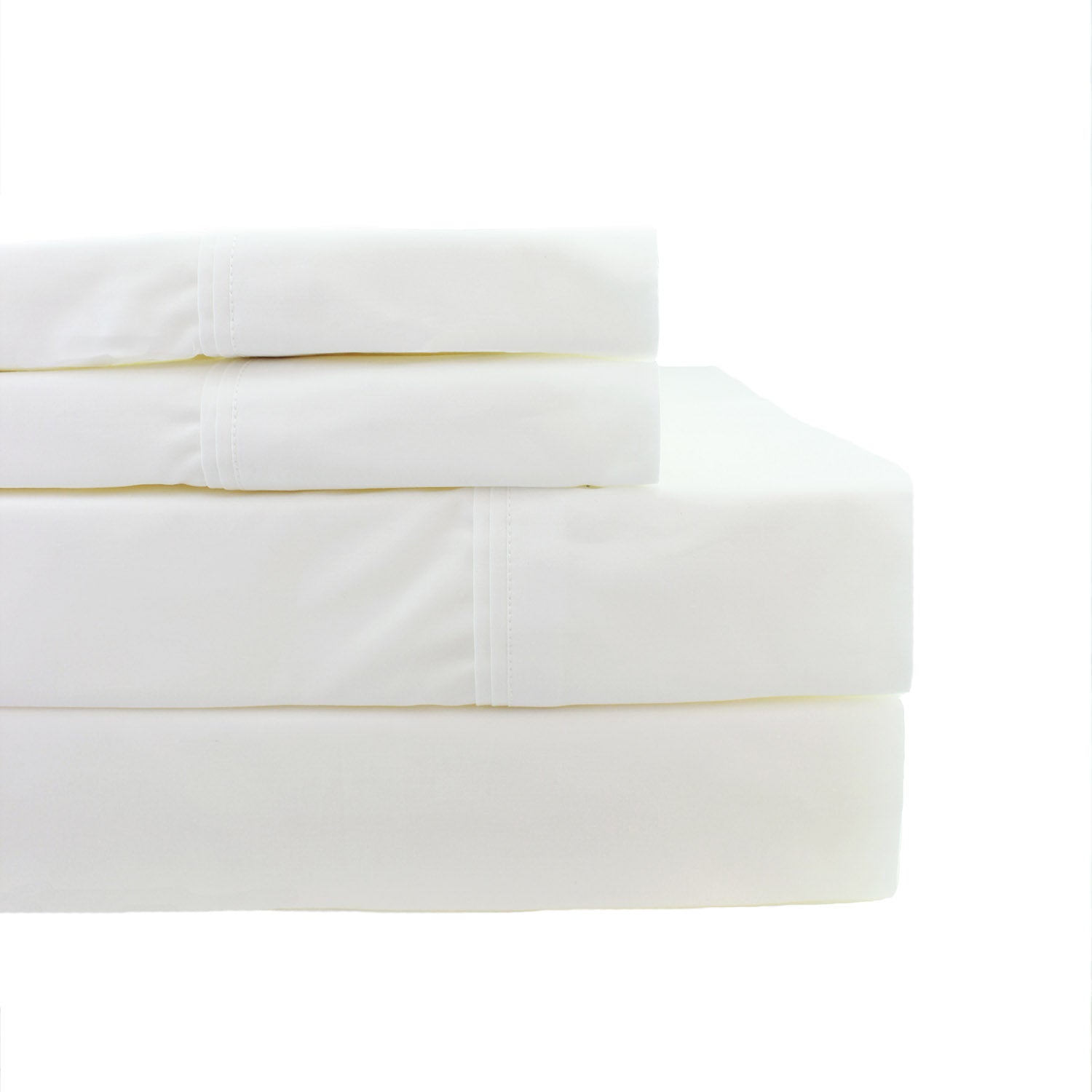 Double Pleat Percale Sheet Set