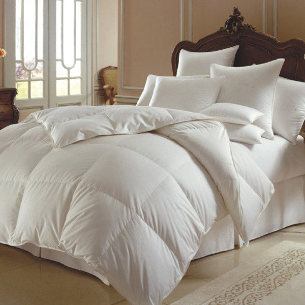 Soft Goose Feathers Down Pillow, Premium White Bedding For