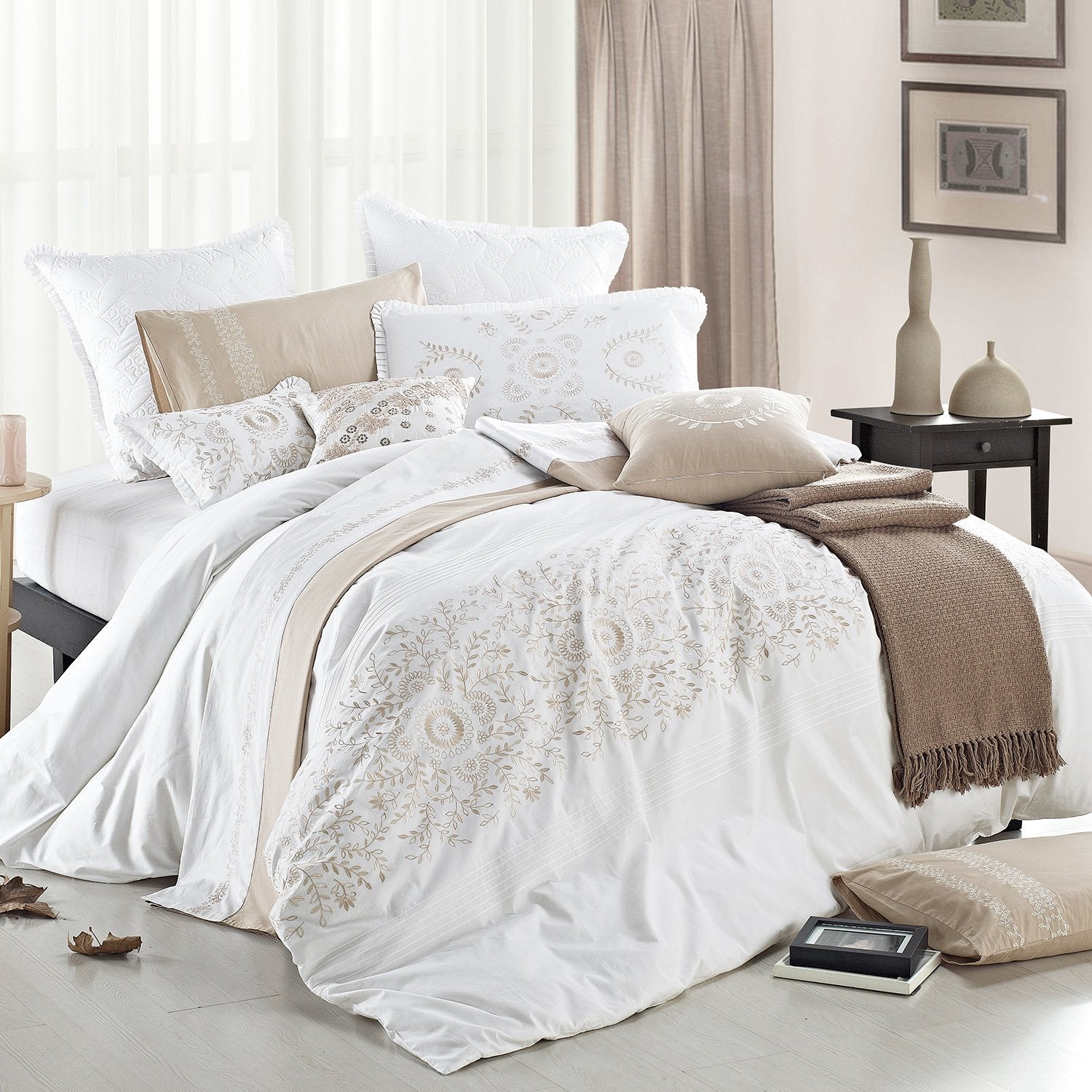 Midas Embroidered Duvet Set