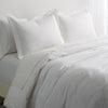 Double Pleat Percale Duvet Set