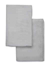 100% Linen Plain Hem Pillowcase Pair