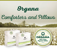 Organa 650+ Certified Organic White Goose Down Comforter