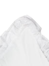 Double Ruffle Percale Euro Sham Pair