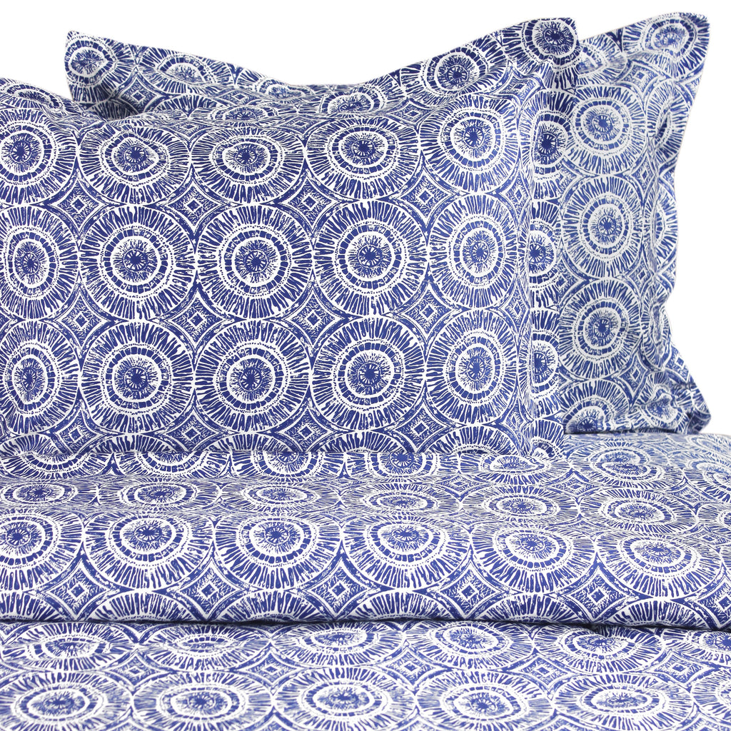 Block Medallion Duvet Set