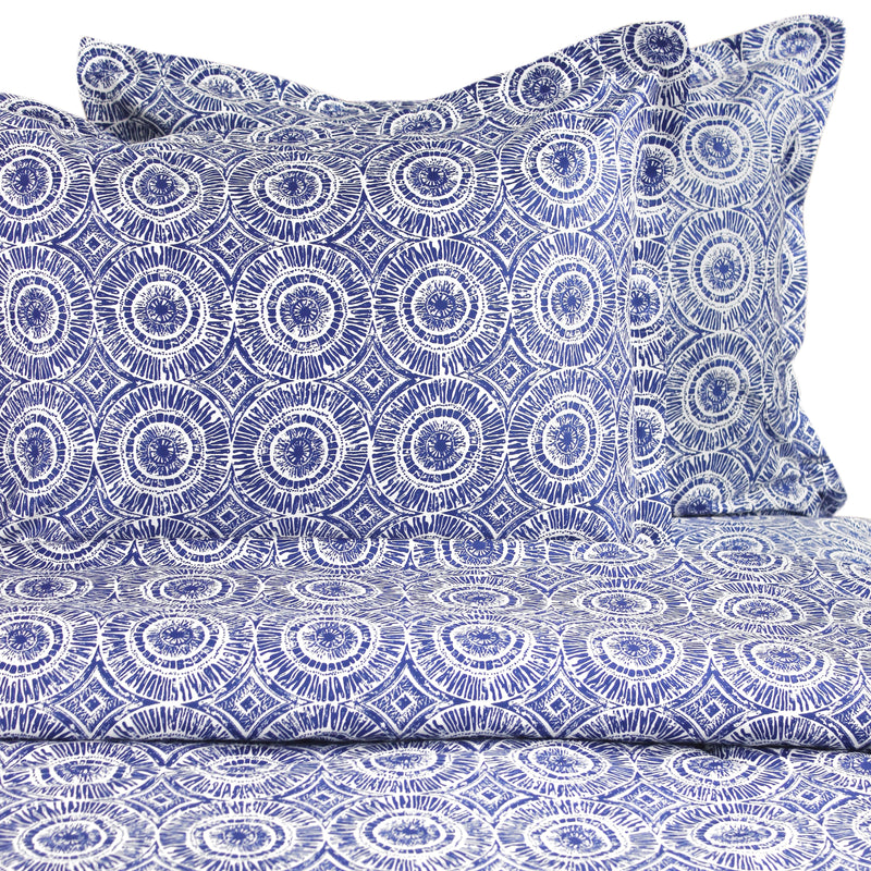 Block Medallion Duvet Set