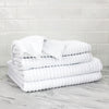 100% Turkish Cotton Ribbed Towels