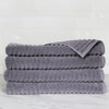100% Turkish Cotton Ribbed Towels