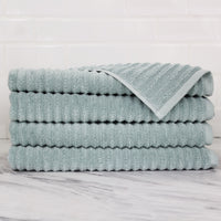 100% Turkish Cotton Ribbed Towels