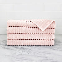 100% Turkish Cotton Ribbed Towels