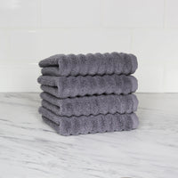 100% Turkish Cotton Ribbed Towels
