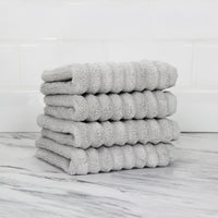 100% Turkish Cotton Ribbed Towels