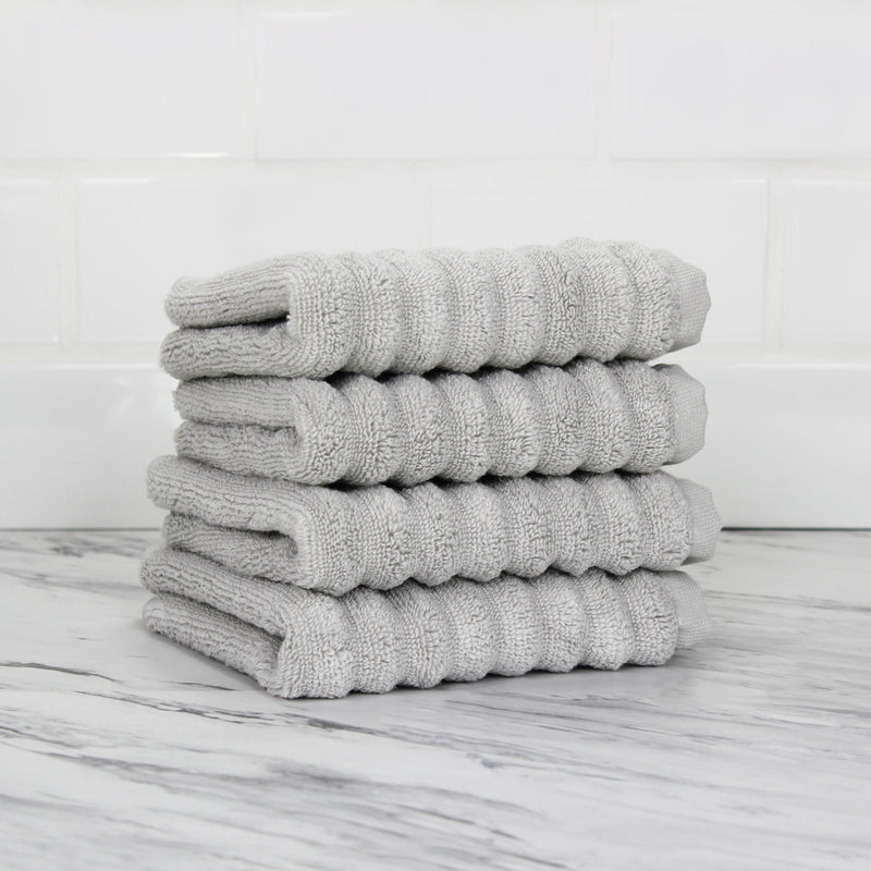 100% Turkish Cotton Ribbed Towels