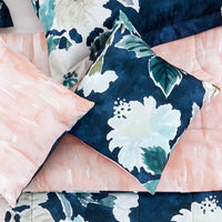 Banked Floral Deluxe Comforter Sets