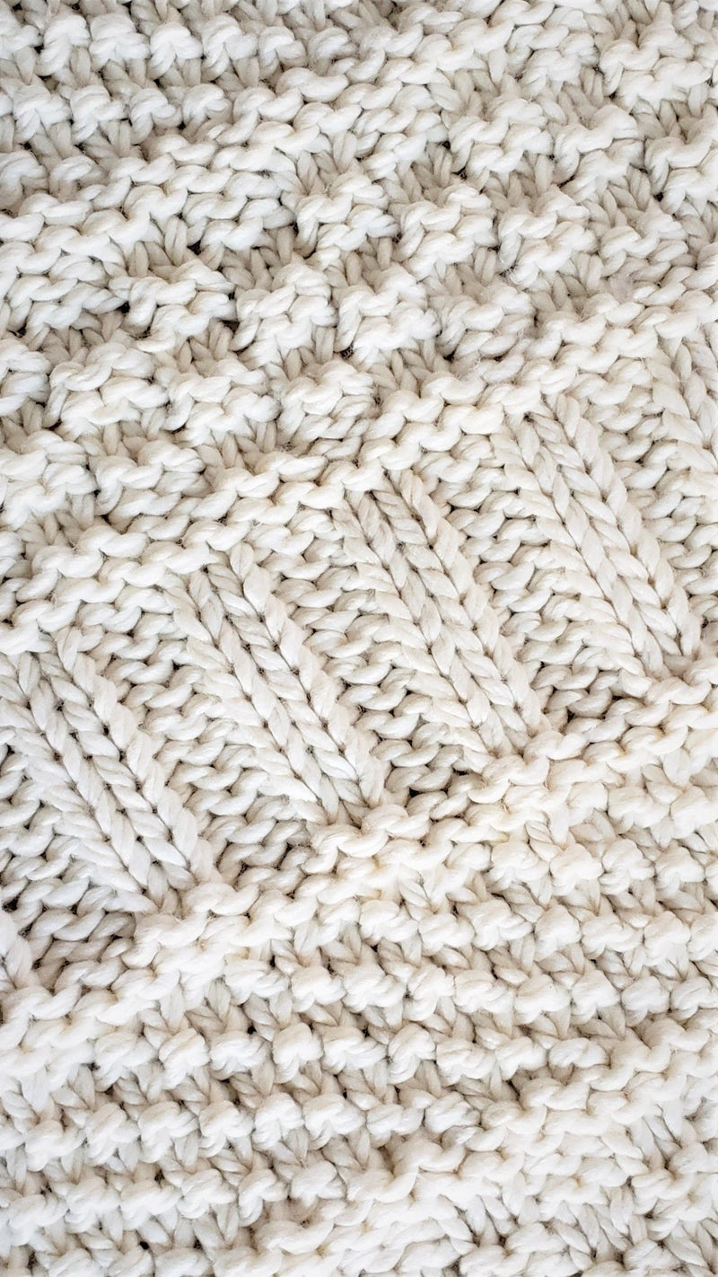 Chunky Sweater Knit Throw