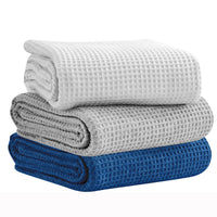 Cotton Waffle Weave Blanket