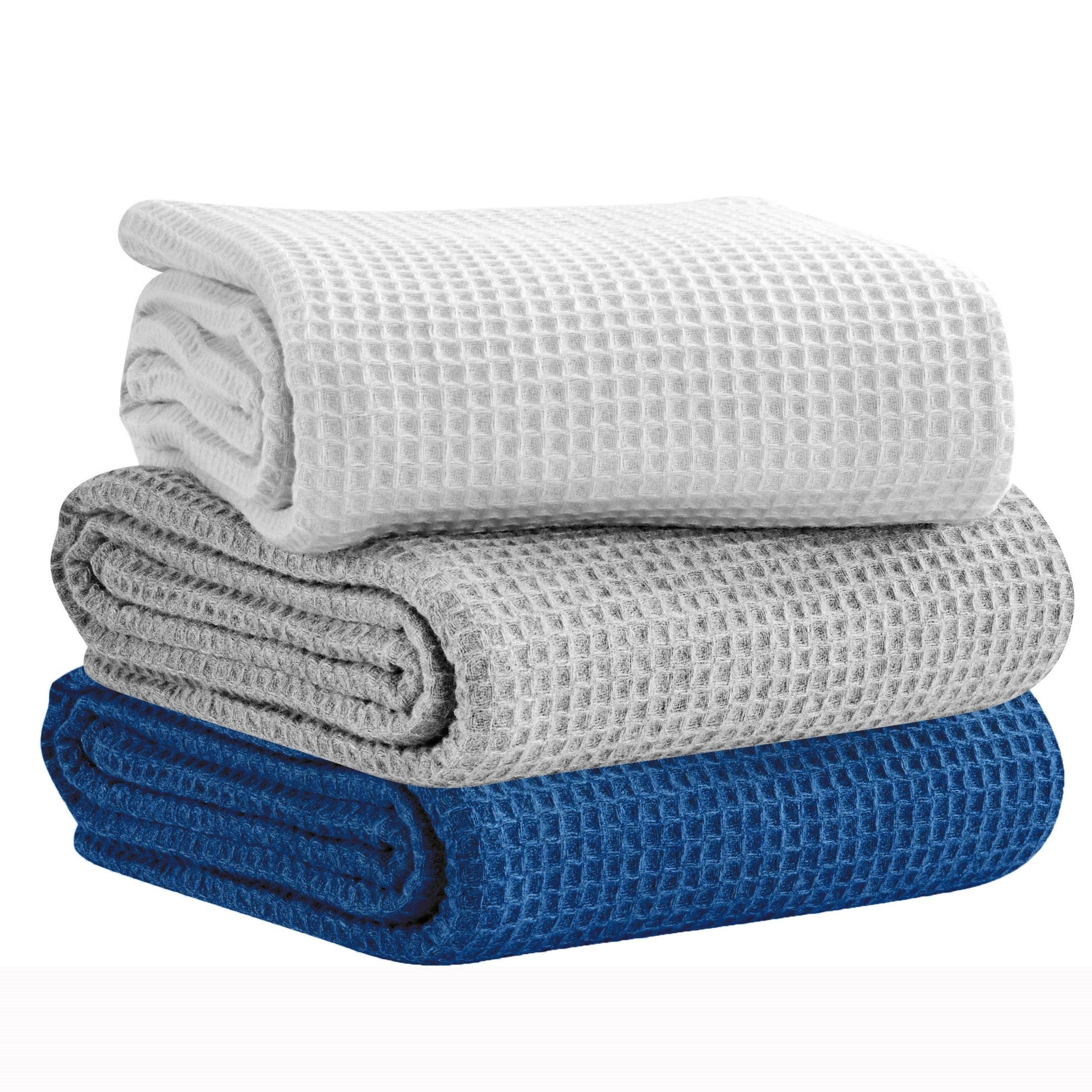 Cotton Waffle Weave Blanket
