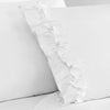 Double Ruffle Percale Sheet Set