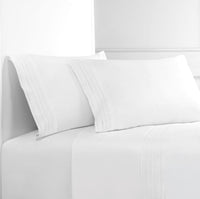 Elizabeth Lace Cotton Percale Sheet Set