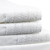 Elizabeth Lace Cotton Percale Sheet Set