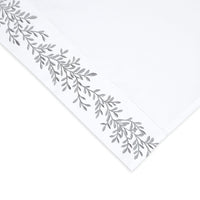 600 Thread Count Floral Vine Embroidered Sheet Set