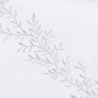 600 Thread Count Floral Vine Embroidered Euro Sham Pairs