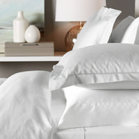 600 Thread Count Hemstitch Euro Pillow Sham Pair