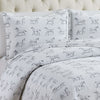 Horses Printed Duvet Set