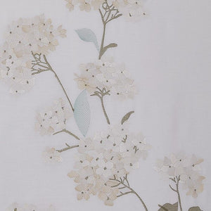 Hydrangea 100% Cotton Embroidered Duvet Set