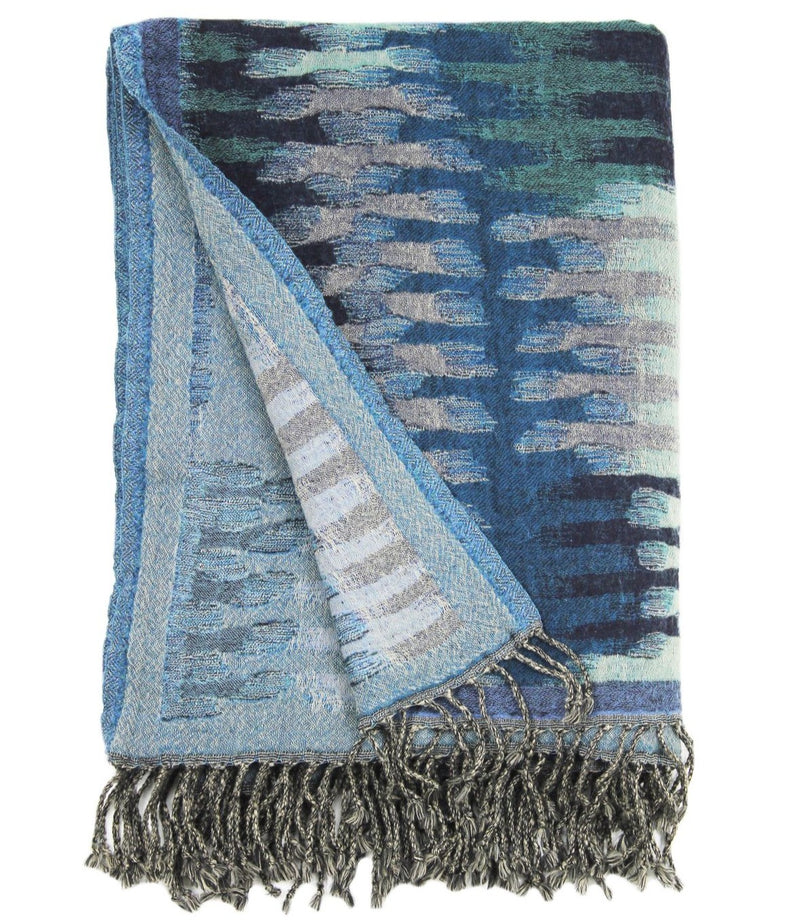 Ikat Wool Throw