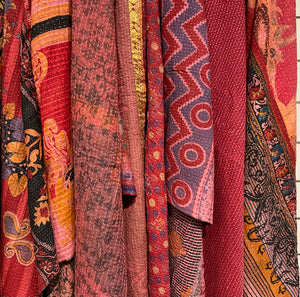 Kantha Overdyed Throws