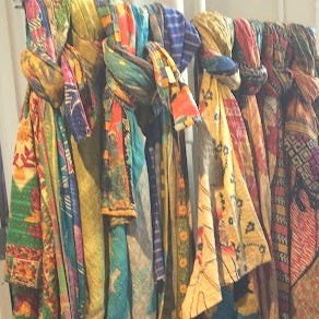 Kantha Overdyed Throws