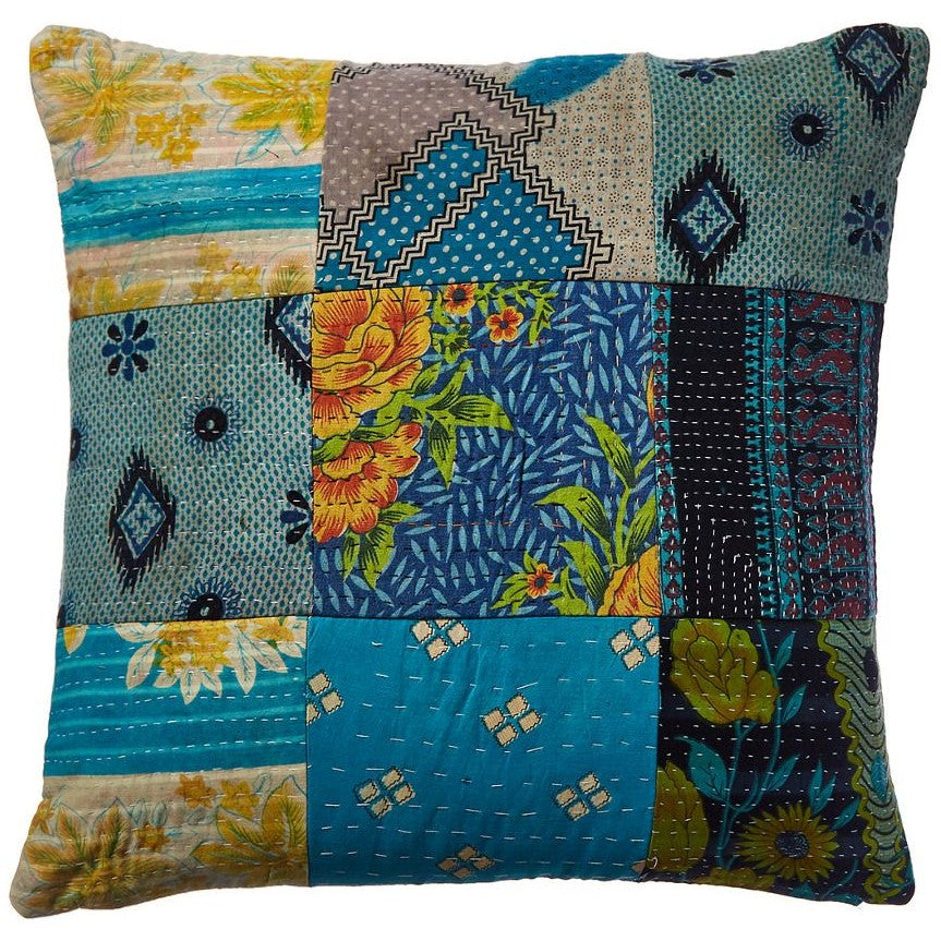 Extra large decorative throw pillows handmade kantha pillows for couch