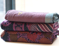 Kantha Overdyed Throws