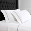 100% Linen Two Stripe Embroidered Sheet Set