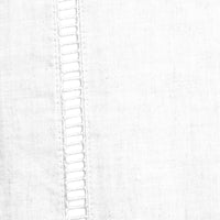 100% Linen Ladder Hem Pillowcase Pair